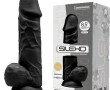 SILEXD DILDO PREMIUM SILICONE 8-5 INCH NERO