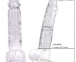 LOVING JOY CRISTAL DILDO 9 INCH